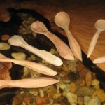 Holzlöffel roh zum selber Fertigstellen