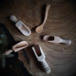 Salzlöfferl aus Buchenholz