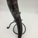 Trinkhorn mit passendem Metall Halter