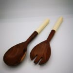 Salat Besteck aus Mango Holz