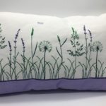 Kissen GRÄSERWIESE mit Lavendel