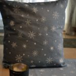 Leinen-Kissen STERNE